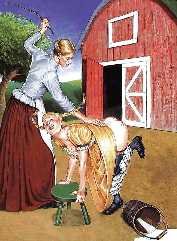 15P Outdoor Spanking (Art Mix)