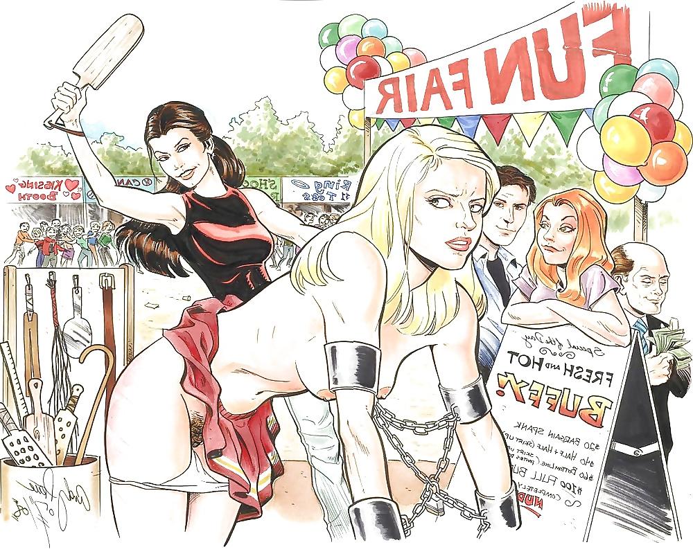 15P Outdoor Spanking (Art Mix)