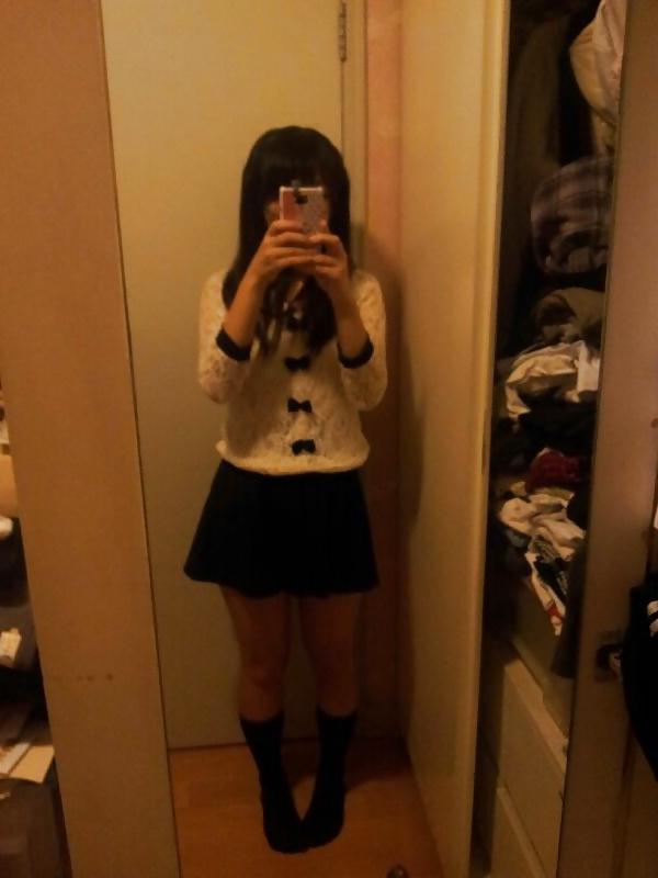 25P Cute Hong Kong Teenage Cosplayer Selfie