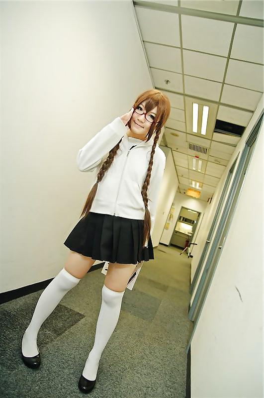 25P Cute Hong Kong Teenage Cosplayer Selfie