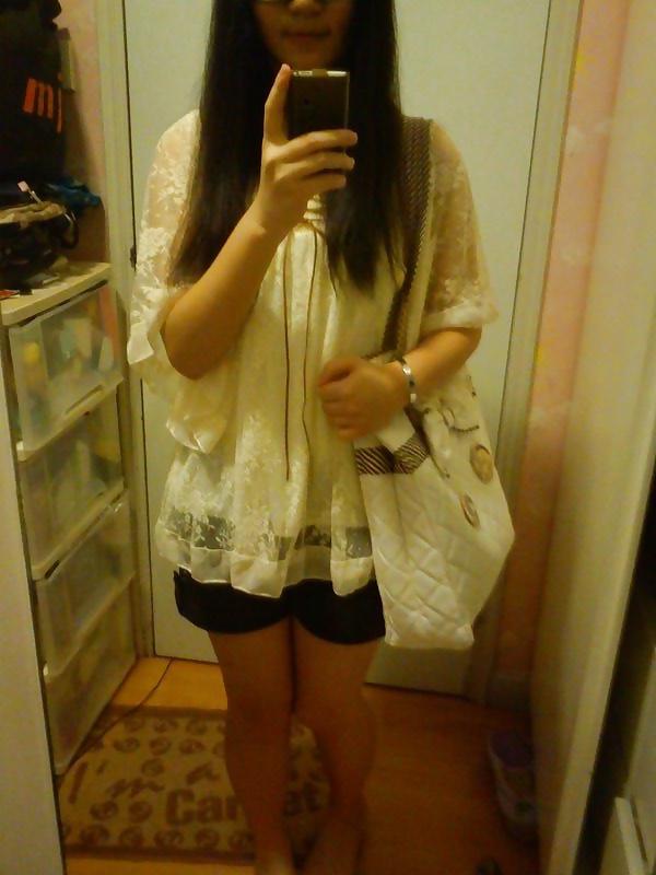 25P Cute Hong Kong Teenage Cosplayer Selfie