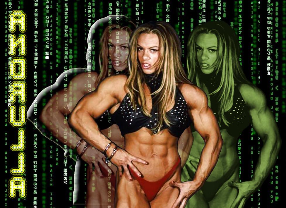 15P Andrulla Blanchette- Sexy female muscles
