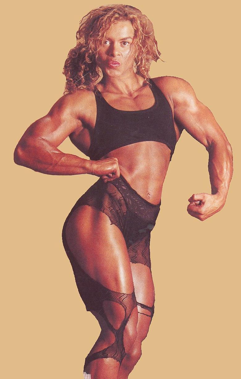 15P Andrulla Blanchette- Sexy female muscles