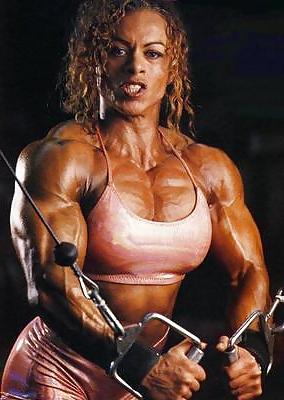 15P Andrulla Blanchette- Sexy female muscles