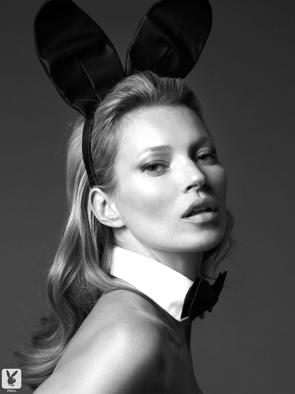 25P Super Model Kate Moss in Playboy
