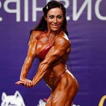 15P Federica Ortu - Sexy female muscles