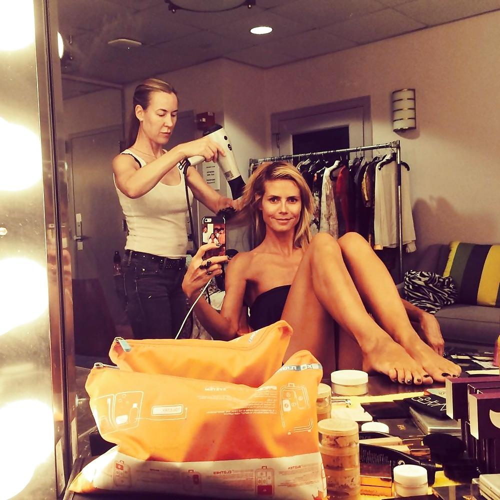 15P Foot - goddess #25 : Heidi Klum