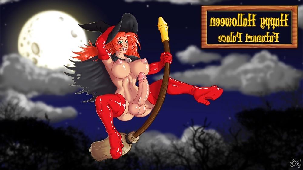 25P Halloween Futa Toon Art