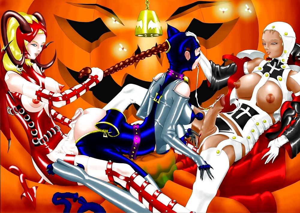 25P Halloween Futa Toon Art