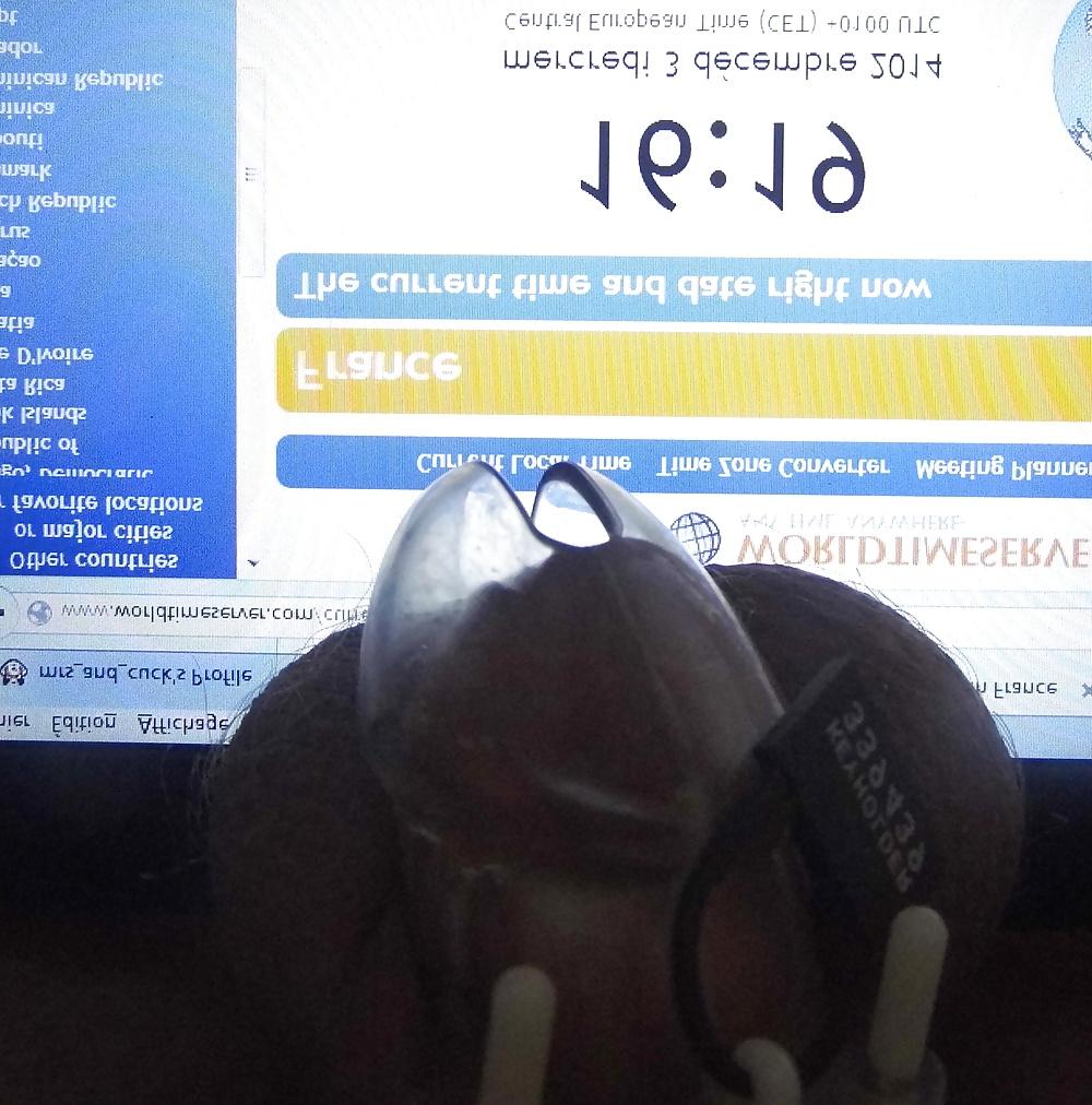 17P CB6000s chastity for Goddess A.