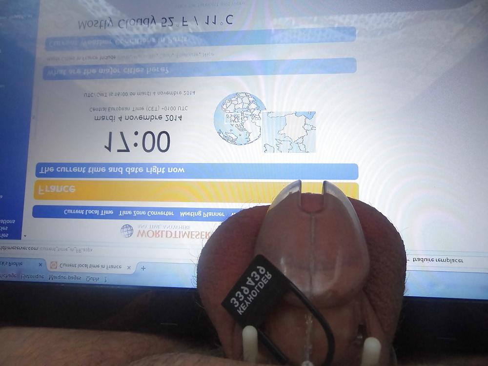 17P CB6000s chastity for Goddess A.