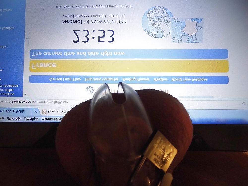 17P CB6000s chastity for Goddess A.