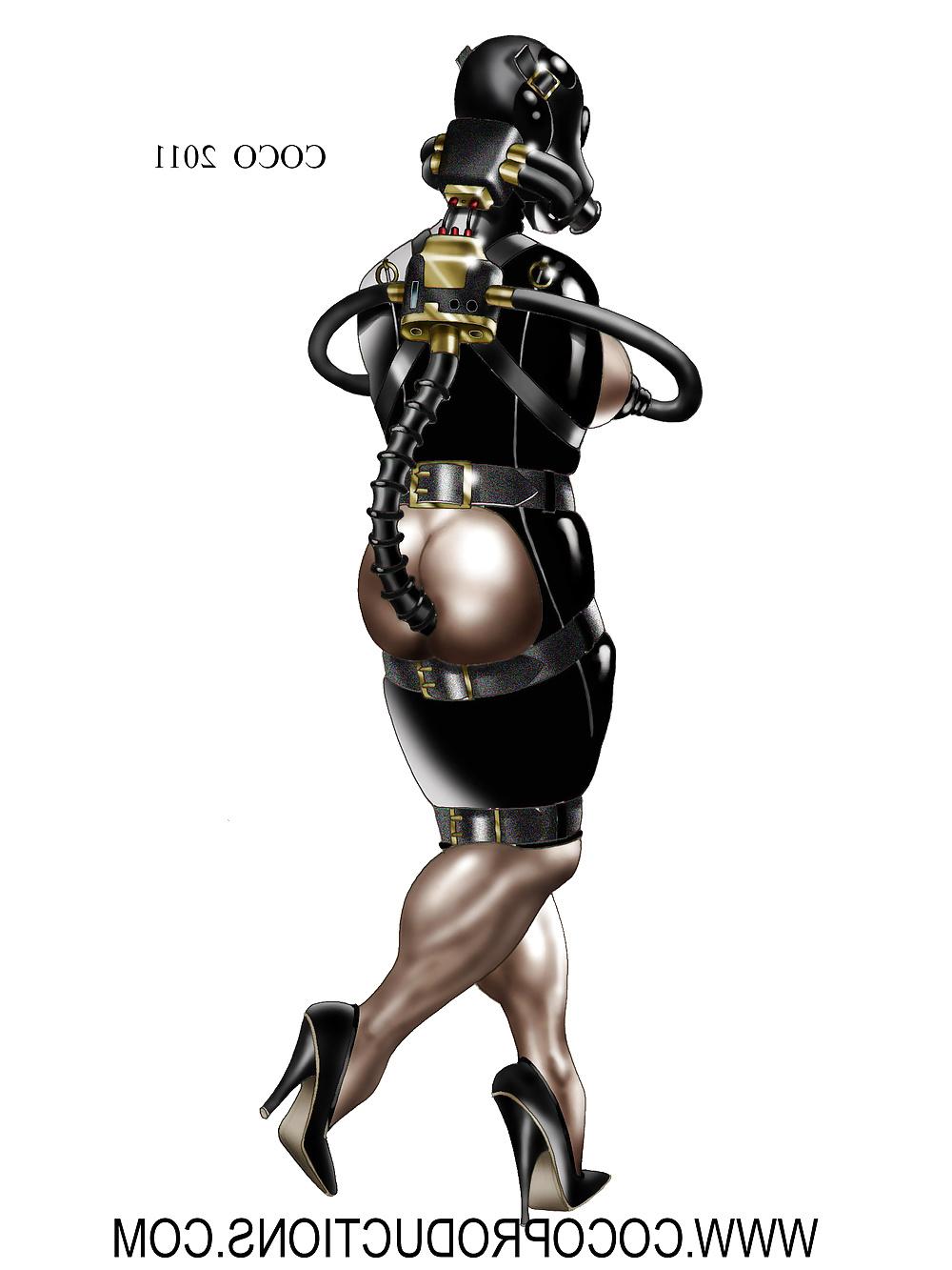 21P Coco bondage art