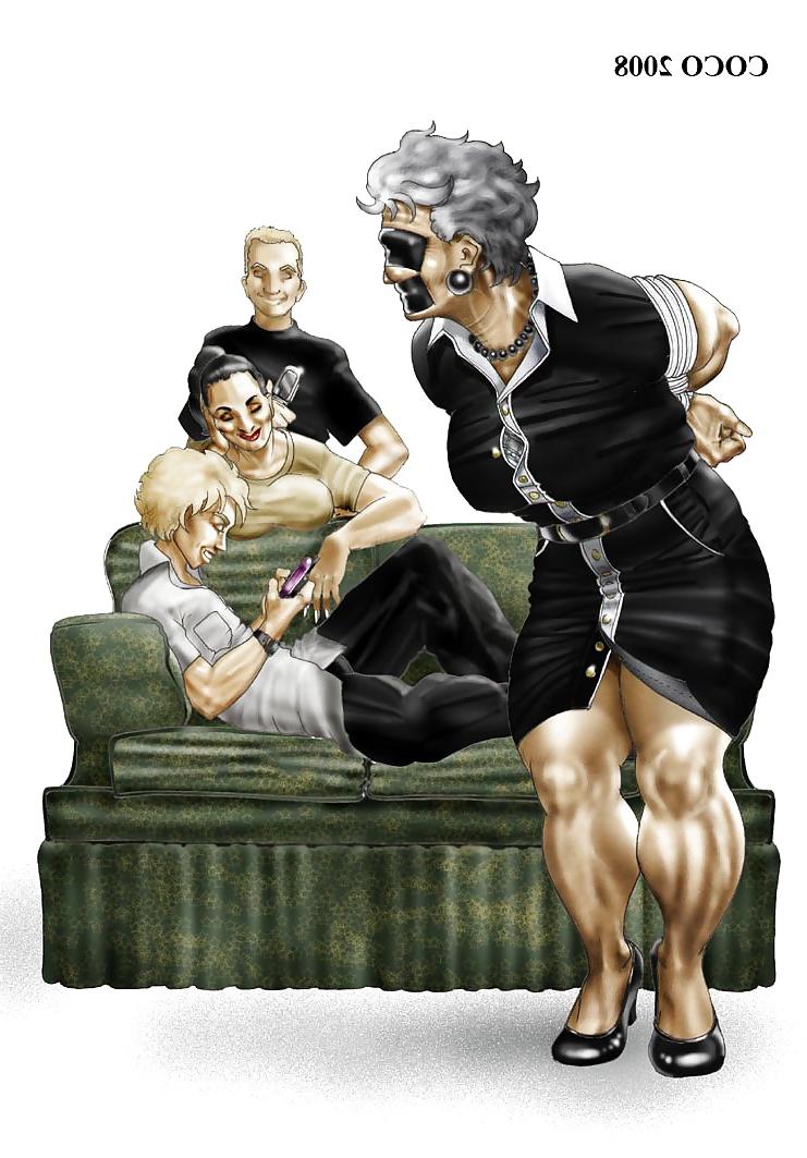 21P Coco bondage art