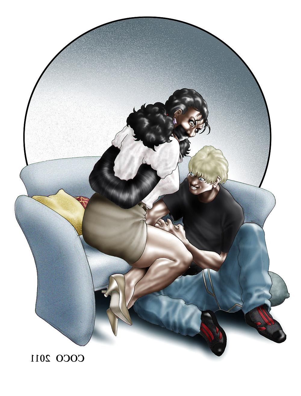 21P Coco bondage art