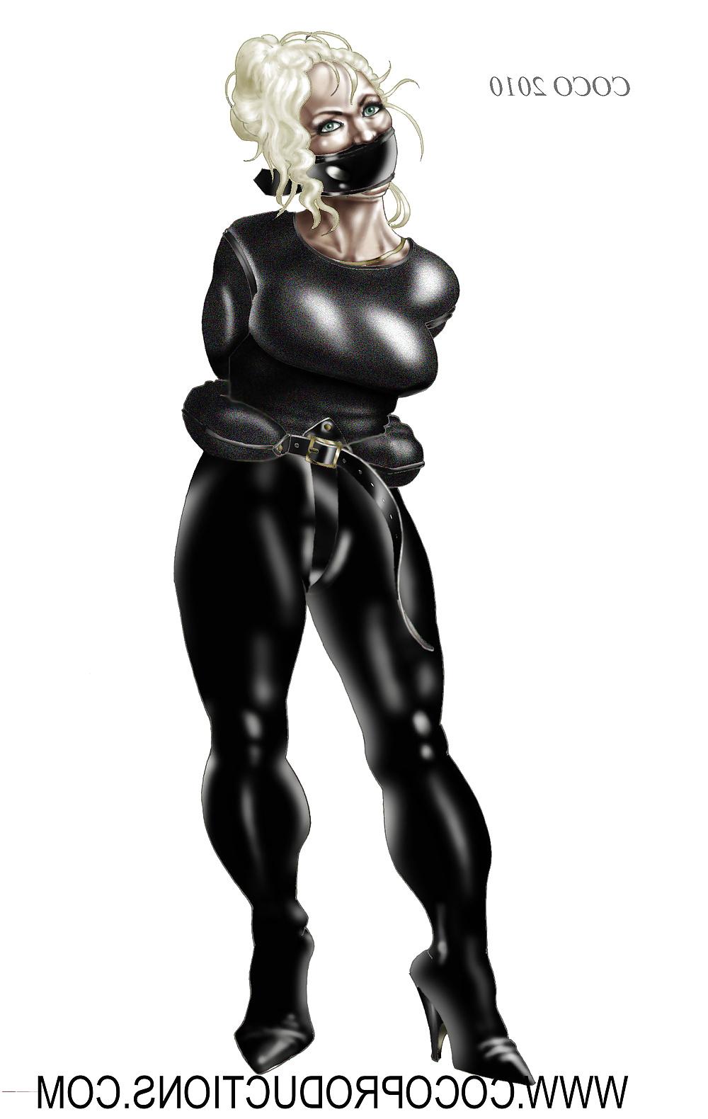 21P Coco bondage art