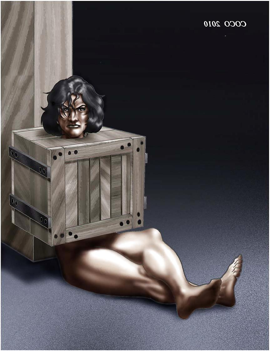 21P Coco bondage art