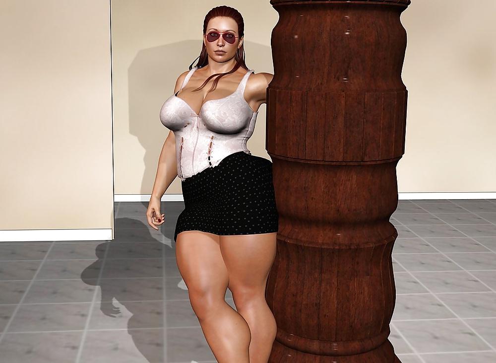 25P 3D BBW Toon