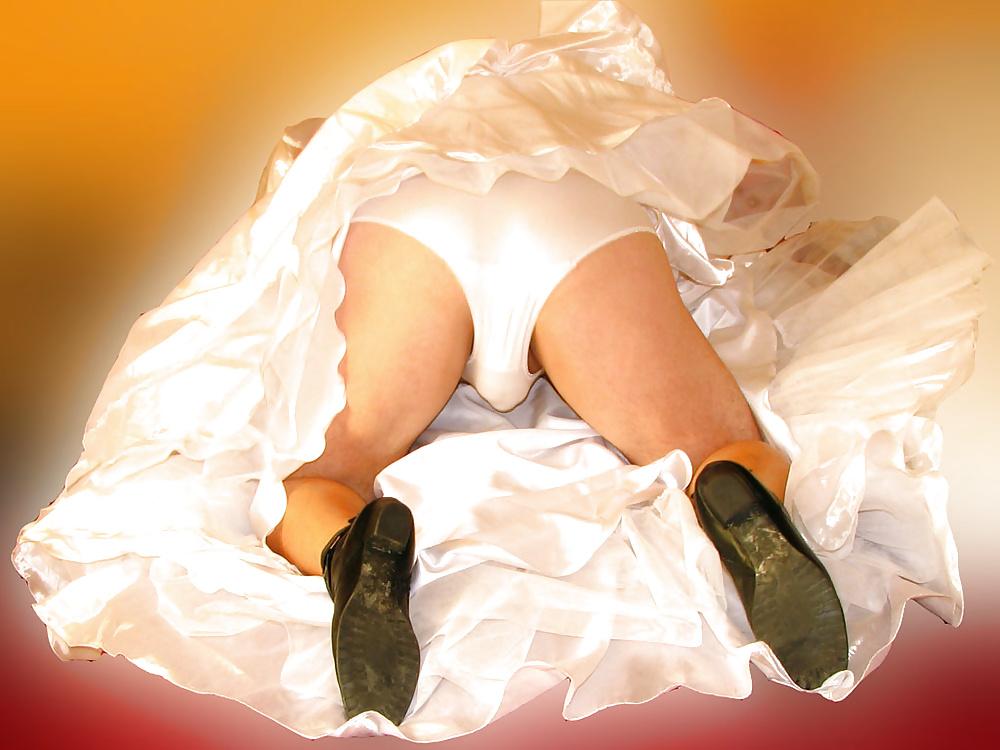 10P 2nd time dressed like a Bride.