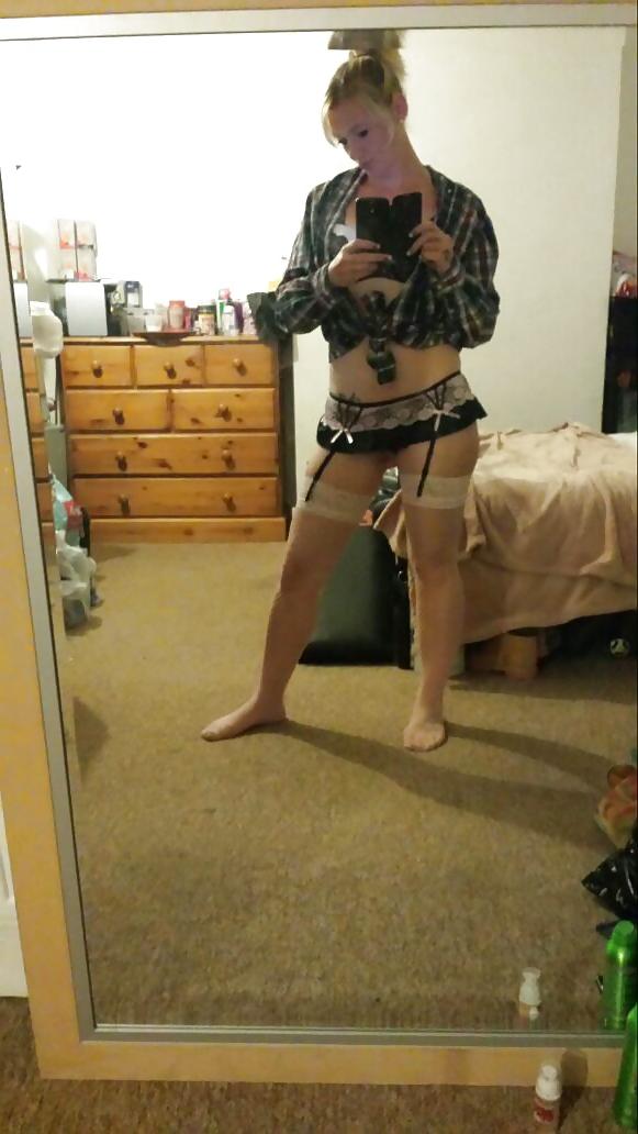 16P Naughty little slut dressed for her punishment