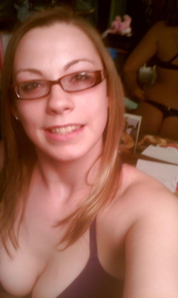 7P Nerdy girl with glasses