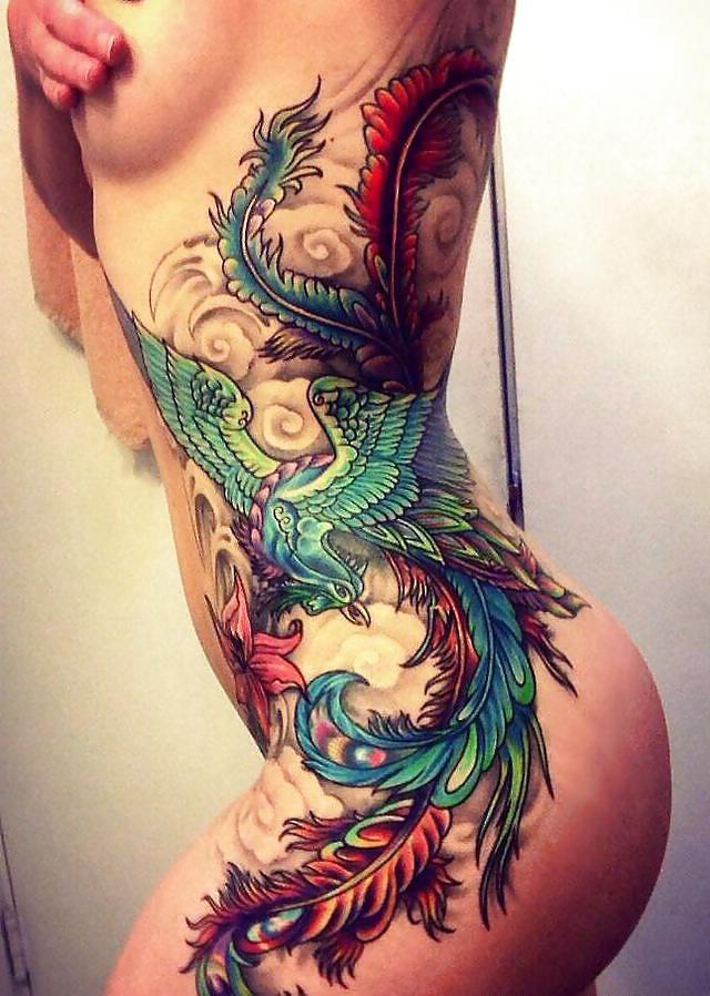 25P Tattoed girls art pics X