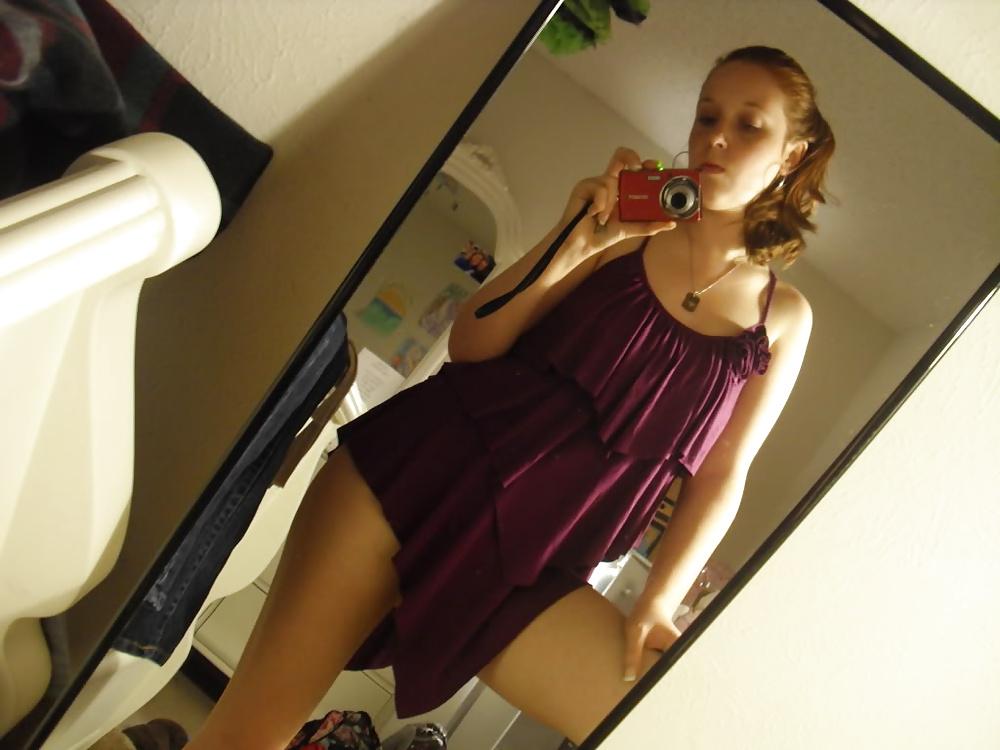 14P Cute Redhead Teen with curls