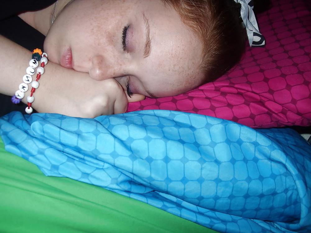 14P Cute Redhead Teen with curls