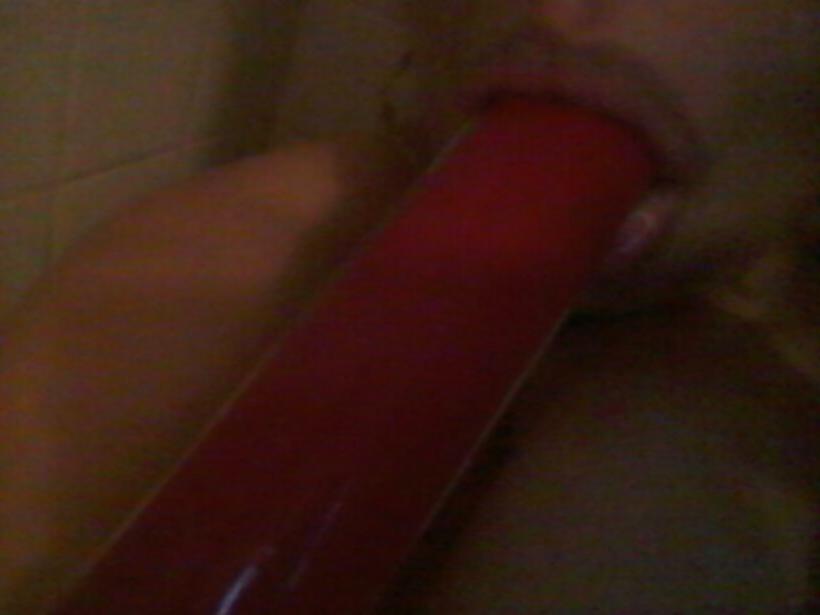 15P Black dildo play kik