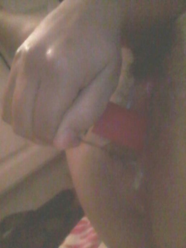15P Black dildo play kik