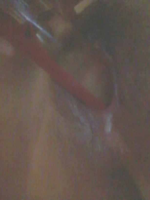 15P Black dildo play kik