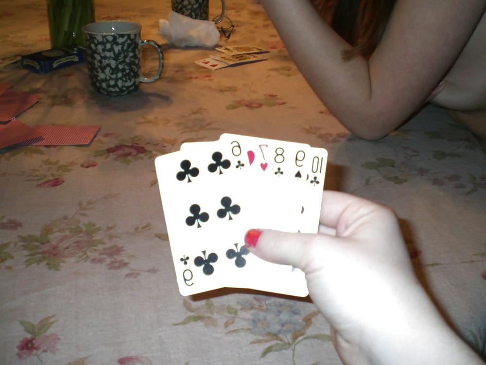 25P Girls play naked darts