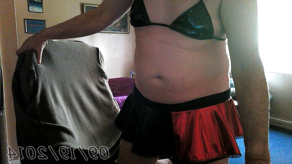 6P New PVC Bikini & Cheer Skirt