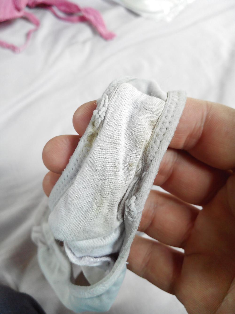 7P My slutty chinese ex gf underwear...