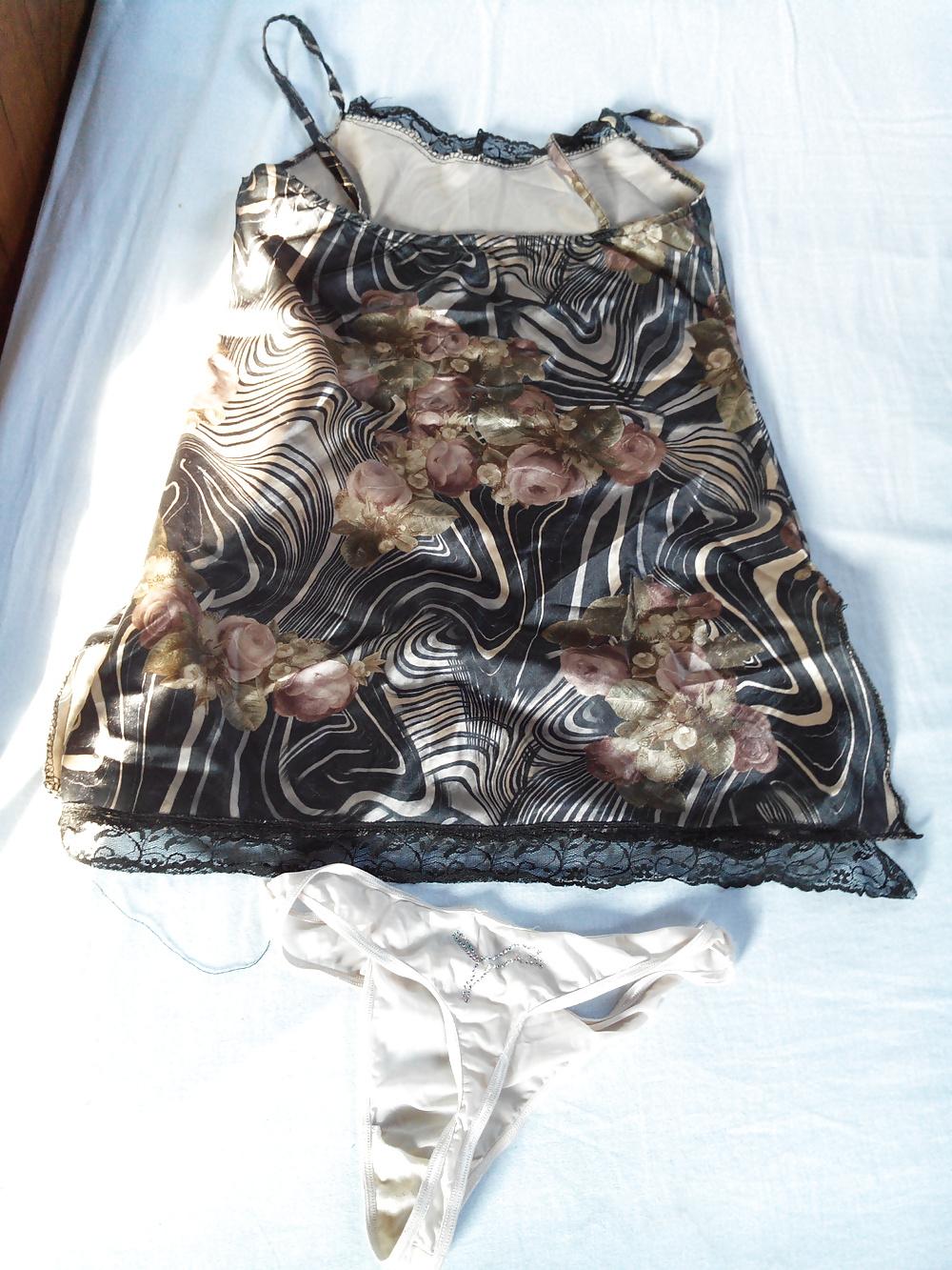 7P My slutty chinese ex gf underwear...