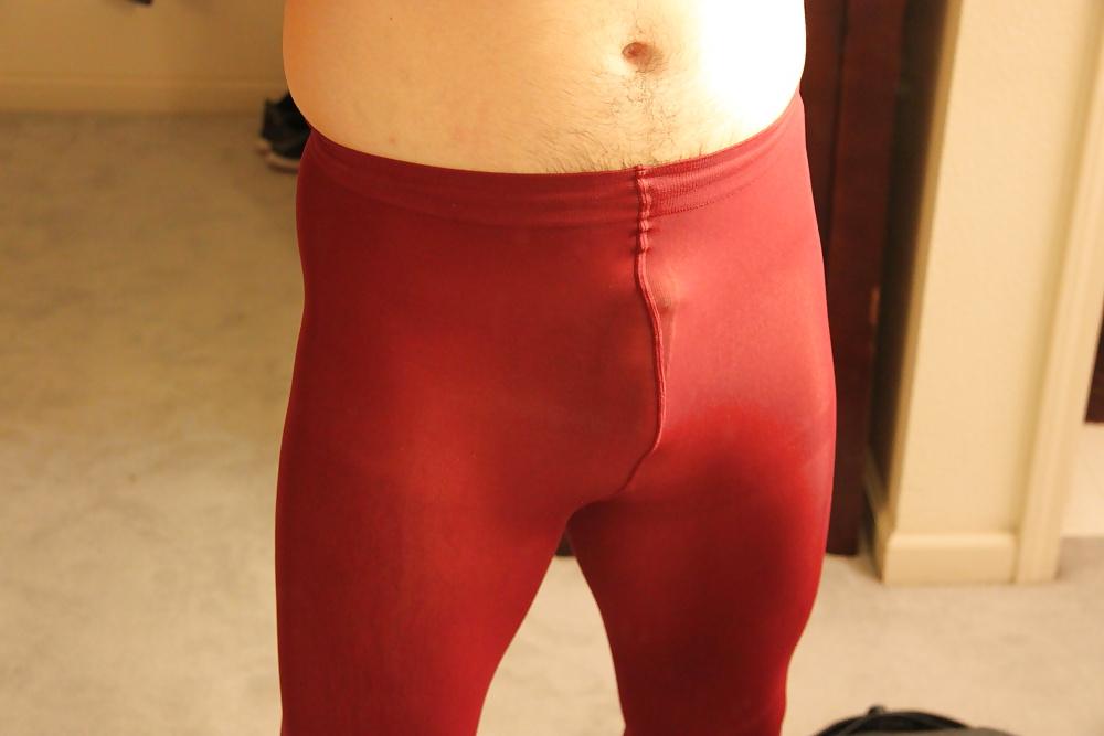 23P Pantyhose play and cummm...