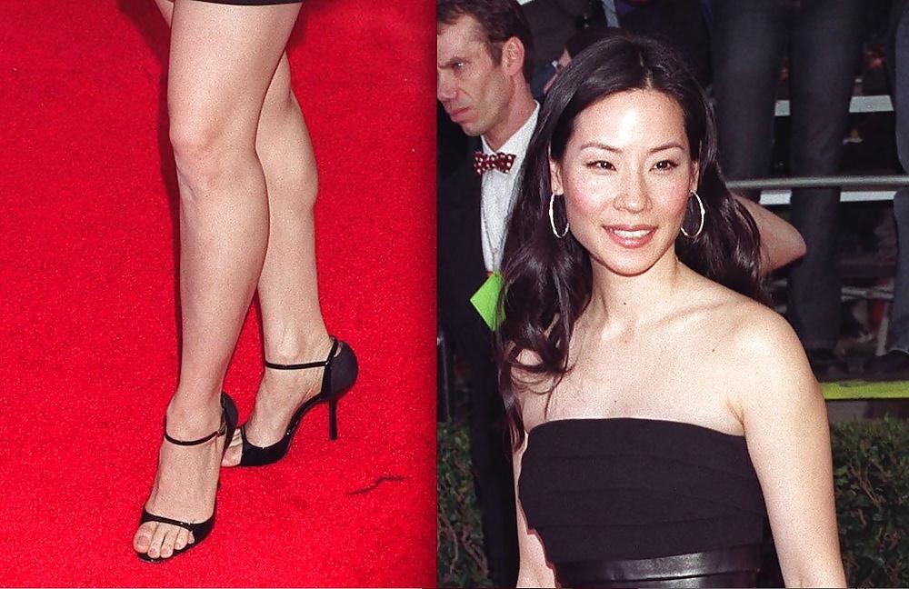 14P Lucy liu - I love her feet