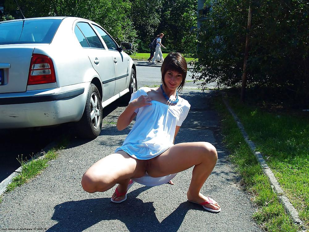 25P Teen in public