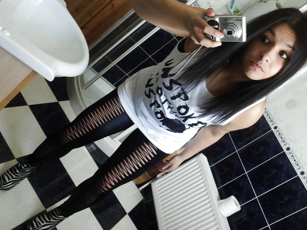 25P Girls in shiny leggings that i love hot horny sexy cute 