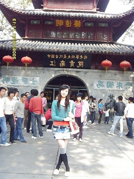 14P Beautiful Chinese had some flashing moments