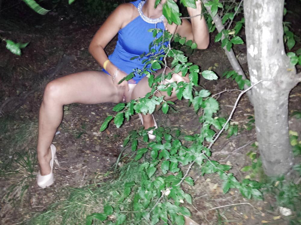 17P Without panty in public
