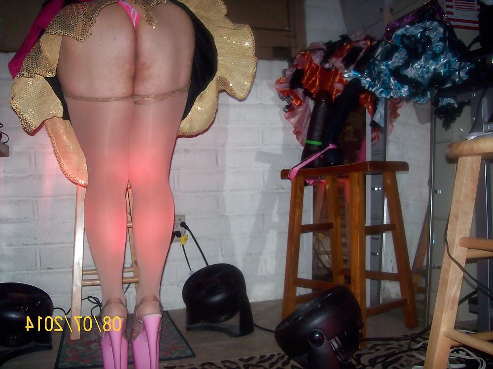 6P White whore Tgirl slut teases her Bahamas Daddy's BBC
