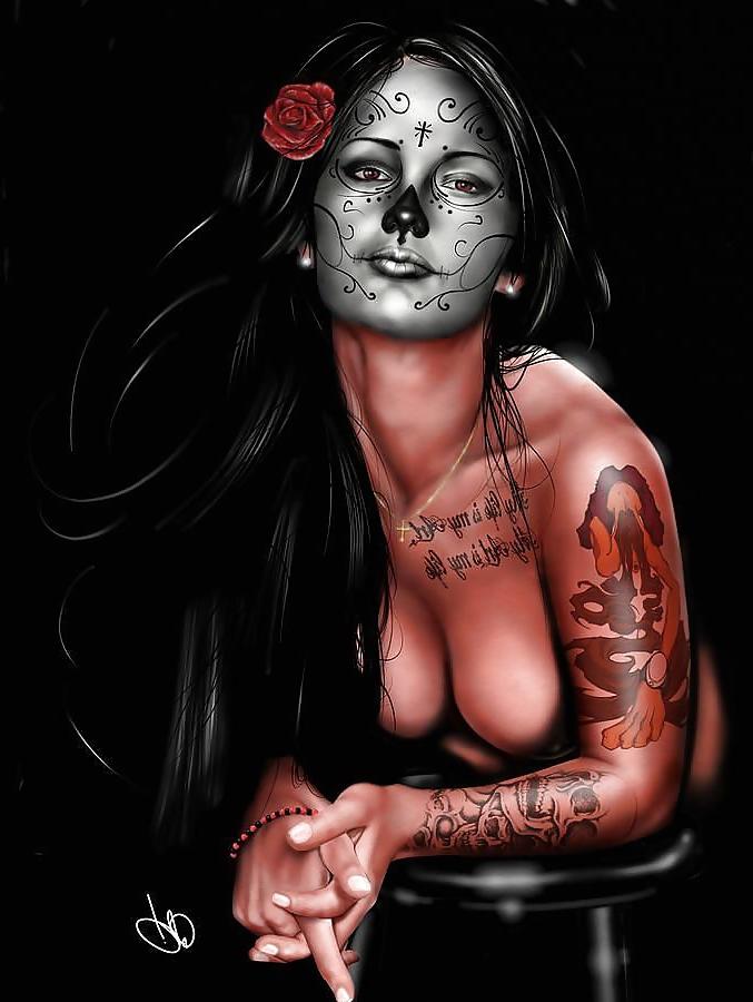 24P Pin-Up Art by Pete Tapang