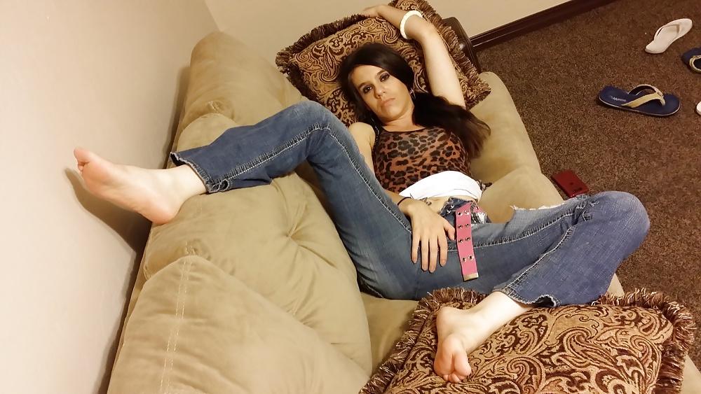 25P Teen Feet Girl Tamara Asser After Work