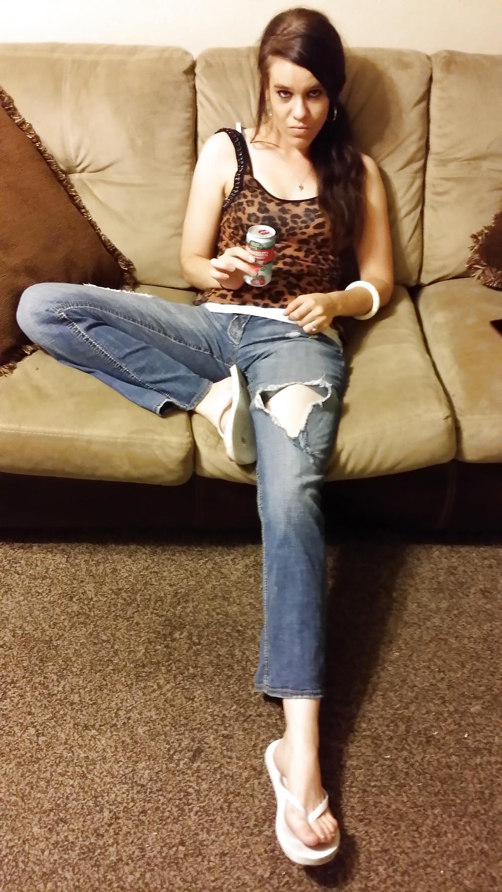 25P Teen Feet Girl Tamara Asser After Work