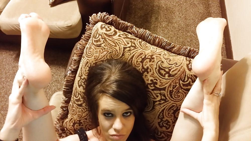 25P Teen Feet Girl Tamara Asser After Work