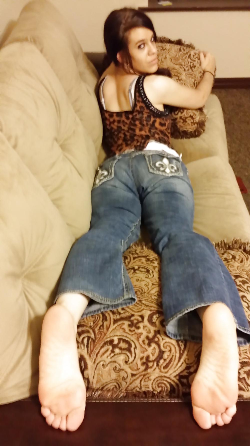 25P Teen Feet Girl Tamara Asser After Work