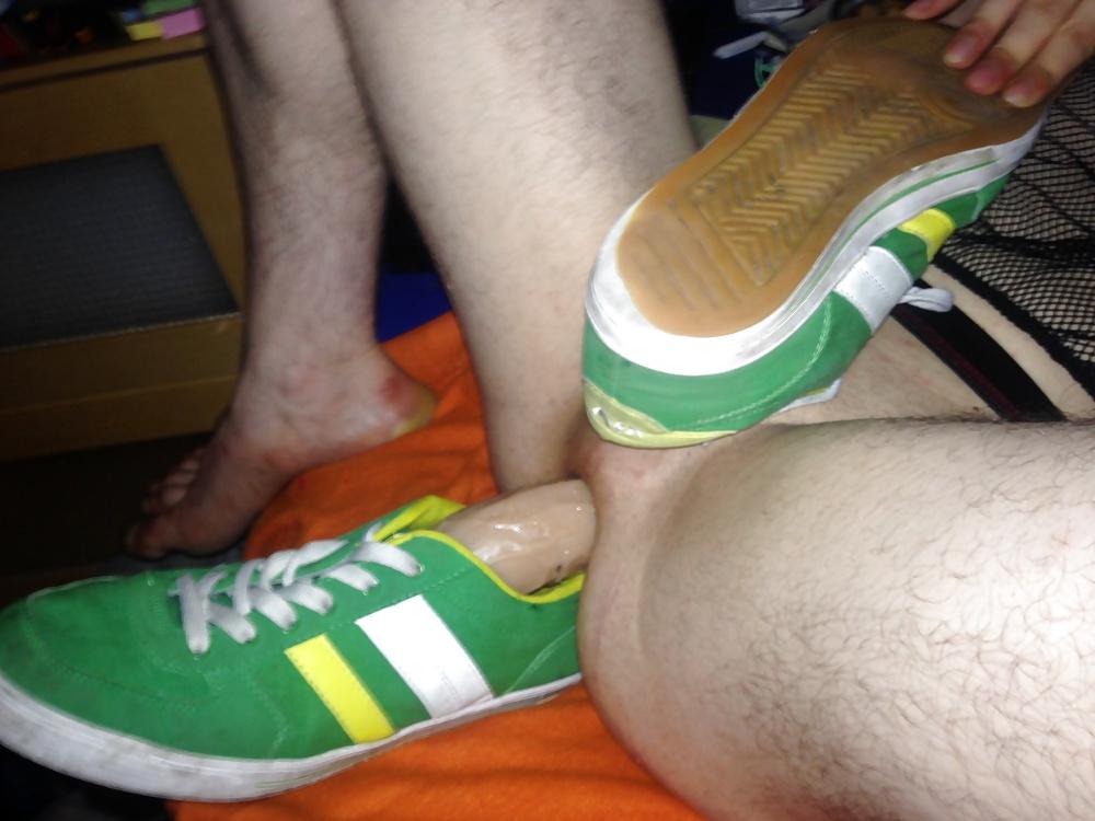 24P FIRST time with SNEAKERS play