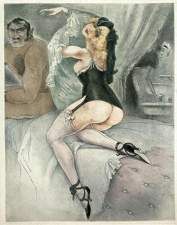 19P Drawn Ero and Porn Art 31 - Jean Claude Morisot
