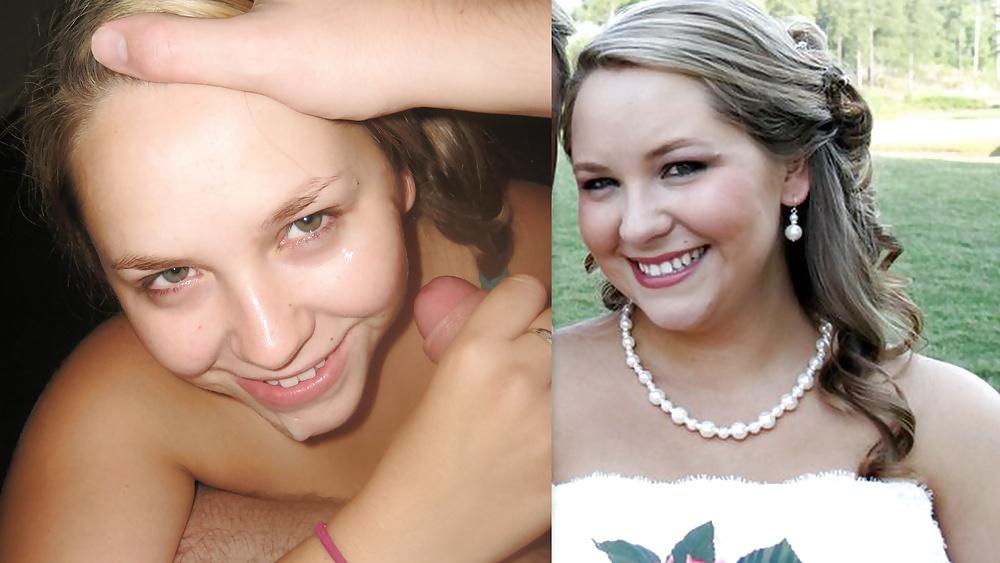 25P Blushing Bride to Cocksucking Whore! 3
